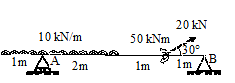 GTU Mechanics of Solids (2130003) Winter 2024 Question 2(b) Diagram